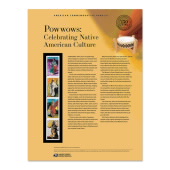 Powwows: Celebrating Native American Culture American Commemorative Panel® image