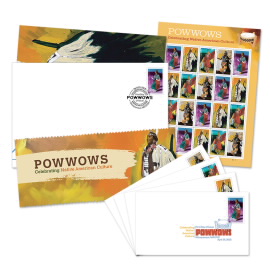 Powwows: Celebrating Native American Culture Stamp Ceremony Memento