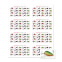 Freshwater Fishing Lures Press Sheet without Die-Cuts