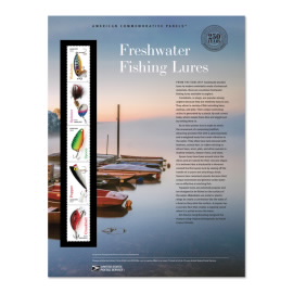 Freshwater Fishing Lures American Commemorative Panel®