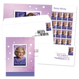Betty White Stamp Ceremony Memento