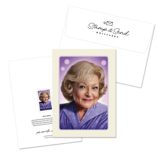 Betty White Card