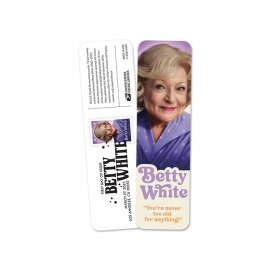 Betty White Bookmark