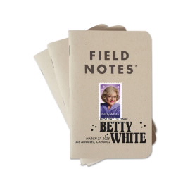 Betty White Field Notes® Notebooks