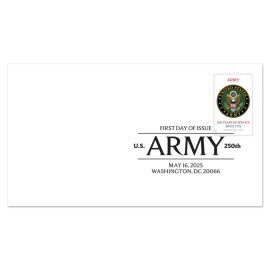 U.S. Army 250th First Day Cover