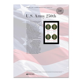 U.S. Army 250th American Commemorative Panel®