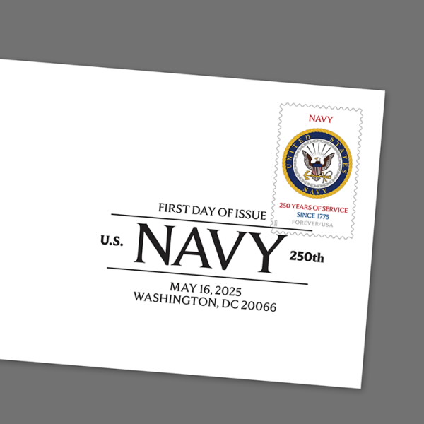 U.S. Navy 250th First Day Cover | USPS.com