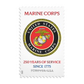 U.S. Marine Corps 250th Stamps image