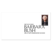Barbara Bush First Day Cover image