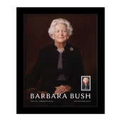 Barbara Bush Framed Stamp image
