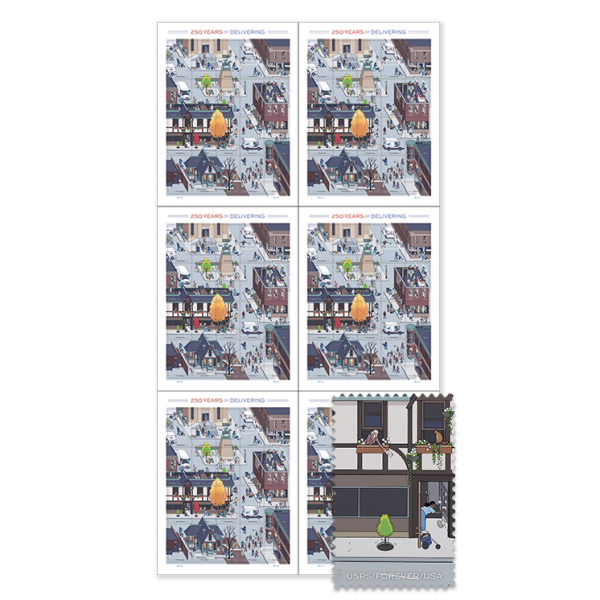 250 Years of Delivering Press Sheet with Die-Cuts | USPS.com