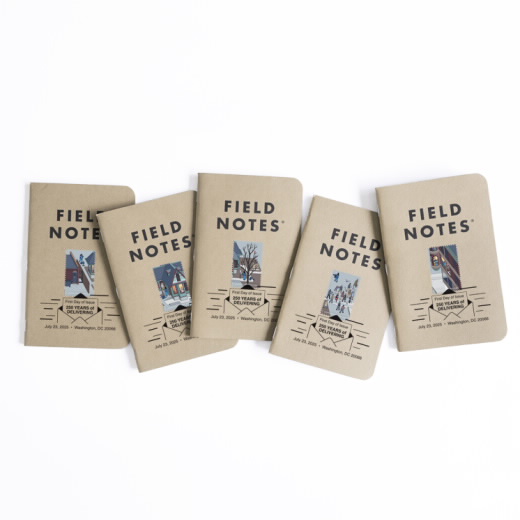 250 Years of Delivering Field Notes® Notebooks, Winter