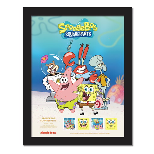 SpongeBob SquarePants Framed Stamps