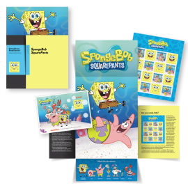 SpongeBob Squarepants Stamp Portfolio