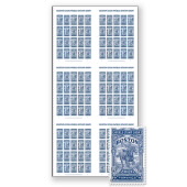 Boston 2026 World Stamp Show Press Sheet without Die-Cuts image