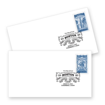 Boston 2026 World Stamp Show First Day Covers