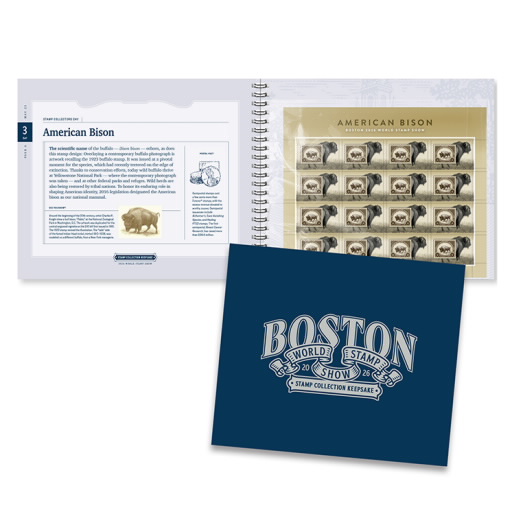 Boston 2026 World Stamp Show Keepsake