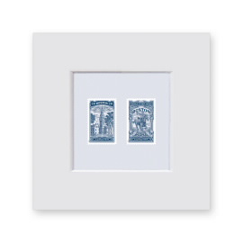 Boston 2026 World Stamp Show Matted Stamps