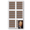 Jimmy Carter Press Sheet with Die-Cuts