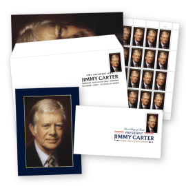 Jimmy Carter Stamp Ceremony Memento