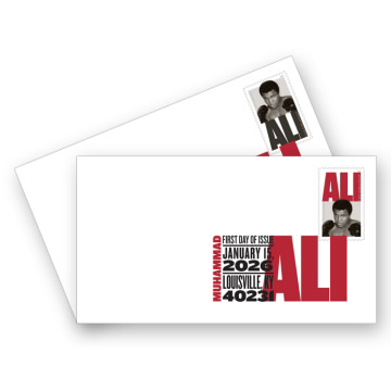 Muhammad Ali Digital Color Postmarks