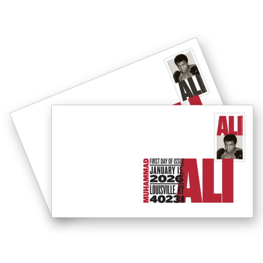 Muhammad Ali Digital Color Postmarks