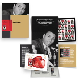 Muhammad Ali Stamp Portfolio