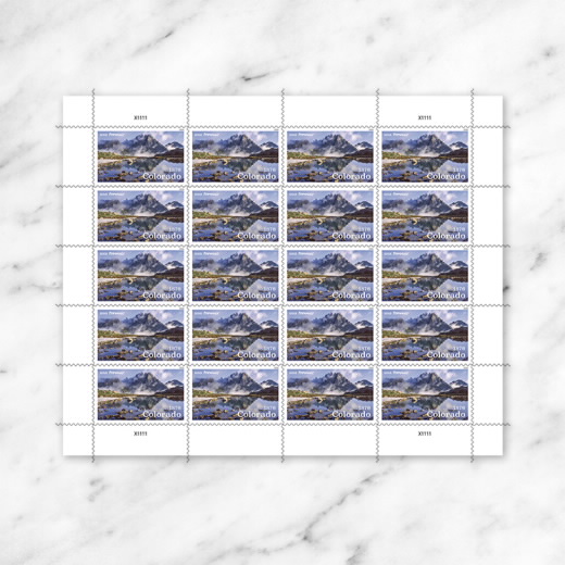 Colorado Statehood Stamps