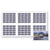 Colorado Statehood Press Sheet without Die-Cuts image