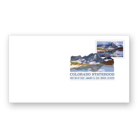Colorado Statehood Digital Color Postmark