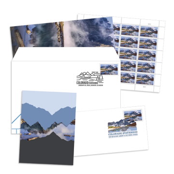 Colorado Statehood Stamp Ceremony Memento