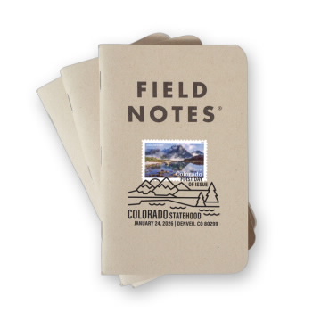 Colorado Statehood Field Notes® Notebooks