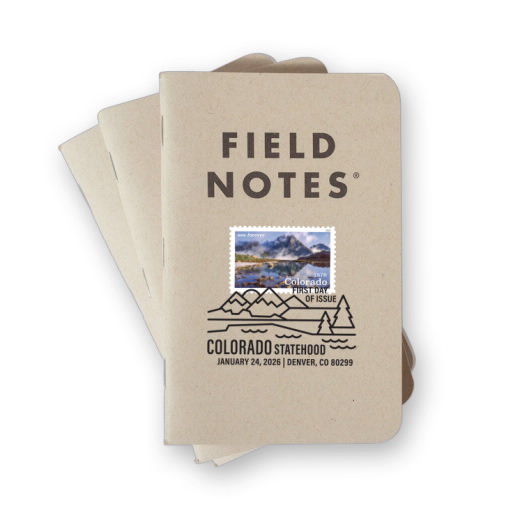 Colorado Statehood Field Notes® Notebooks