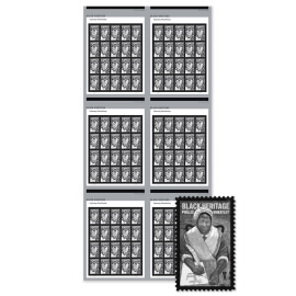 Phillis Wheatley Press Sheet without Die-Cuts