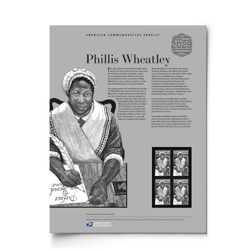Phillis Wheatley American Commemorative Panel®