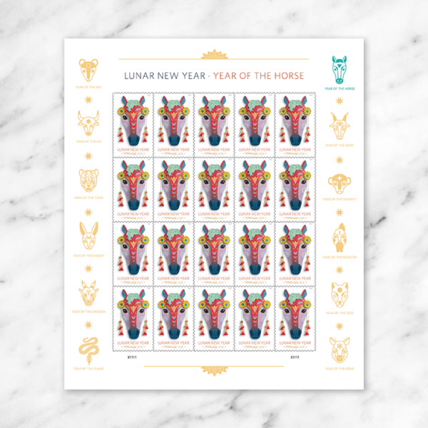 切手42 Lunar New Year: Year of the Horse Stamps | USPS.com