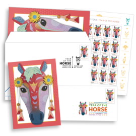 Lunar New Year: Year of the Horse Stamp Ceremony Memento