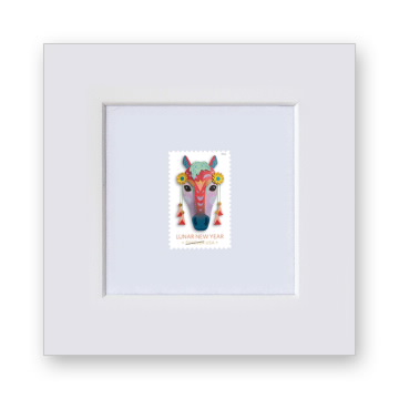 Lunar New Year: Year of the Horse Matted Stamp