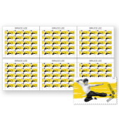 Bruce Lee Press Sheet with Die-Cuts image