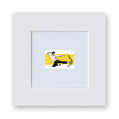 Bruce Lee Matted Stamp image