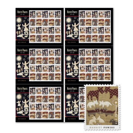 Harriet Powers Press Sheet with Die Cuts