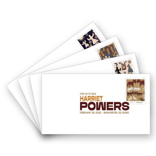 Harriet Powers Digital Color Postmarks