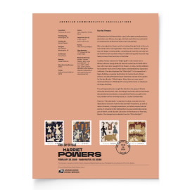 Harriet Powers American Commemorative Cancellation Page