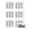 Lowriders Press Sheet without Die-Cuts