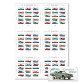 Lowriders Press Sheet without Die-Cuts image