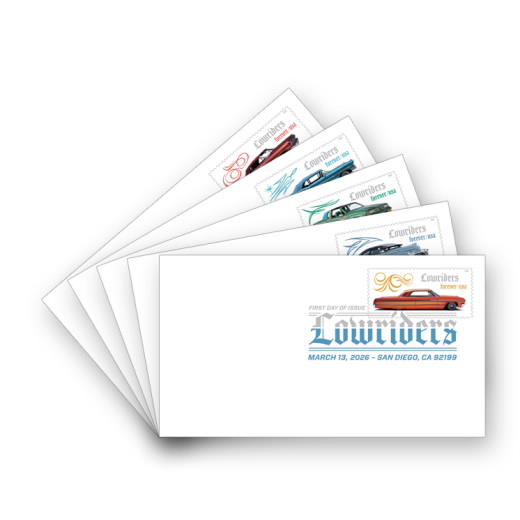 Lowriders Digital Color Postmarks
