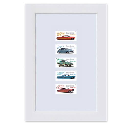 Lowriders Matted Stamps