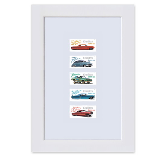 Lowriders Matted Stamps