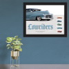 Lowriders Framed Stamp, Blue 1946 Fleetline