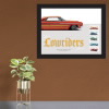 Lowriders Framed Stamp, Orange 1964 Impala